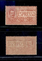 10640 REGNO - SERVIZI - 1903 - 25 Cent Espresso (1f) Con Decalco - Gomma Integra (550) - Autres & Non Classés