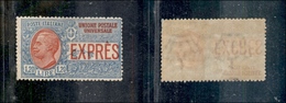 10647 REGNO - SERVIZI - 1922 - 1,20 Lire Espresso (8) - Traccia Di Linguella (240) - Autres & Non Classés