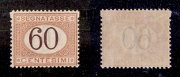 10667 REGNO - SERVIZI - 1924 - 60 Cent Segnatasse (33) - Gomma Integra (175+) - Autres & Non Classés