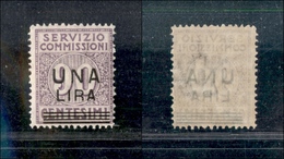 10672 REGNO - SERVIZI - 1925 - 1 Lira Su 90 Cent Servizio Commissioni 6) - Gomma Integra (325) - Autres & Non Classés