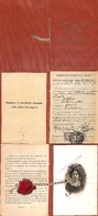 10740 REGNO - Amministrazione Delle Poste - 1923 - Intero Libretto Di Riconoscimento - Sonstige & Ohne Zuordnung