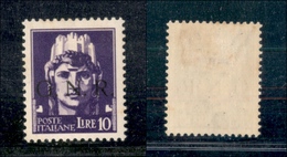 10796 REPUBBLICA SOCIALE - 1943 - GNR Brescia - 10 Lire (486/I) (600) - Other & Unclassified