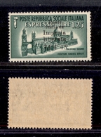 10909 EMISSIONI LOCALI - IMPERIA - 1945 - 1,25 Lire Espressi (20) - Gomma Integra (40) - Other & Unclassified