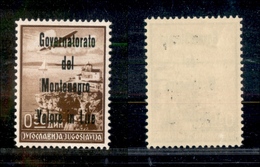 11133 OCCUPAZIONI - MONTENEGRO - 1942 - 50 Para (10 Aerea) Gomma Integra (50) - Autres & Non Classés