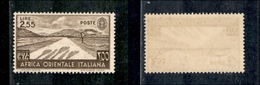 11247 COLONIE - A.O.I. - 1938 - 2,55 Lire Bruno Grigio Soggetti Vari (16) - Gomma Integra (60+) - Sonstige & Ohne Zuordnung