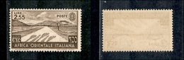 11247 COLONIE - A.O.I. - 1938 - 2,55 Lire Bruno Grigio Soggetti Vari (16) - Gomma Integra (60+) - Other & Unclassified