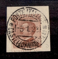 11263 COLONIE - CASTELROSSO - 1922 - 85 Cent Michetti Soprastampato (9) - Su Frammento 5.1.1923 (100) - Other & Unclassified