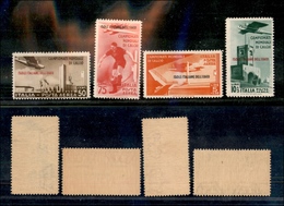 11278 COLONIE - EGEO - 1934 - Calcio P. Aerea (A34/A37) - Serie Completa - Gomma Integra - Other & Unclassified