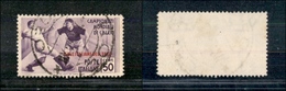11281 COLONIE - EGEO - 1934 - 50 Cent Calcio Soprastampato (77) - Usato (100) - Sonstige & Ohne Zuordnung