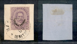 11303 COLONIE - ERITREA - 1893 - 60 Cent Umberto I Violetto Soprastampato (9) - Annullo Massaua 9.11.1900 Su Frammento - - Other & Unclassified