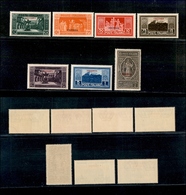 11347 COLONIE - ERITREA - 1929 - Montecassino (145/151) - Serie Completa - Gomma Integra - Autres & Non Classés