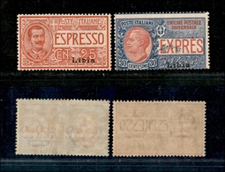 11436 COLONIE - LIBIA - 1915 - Espressi (1/2) - Serie Completa - Gomma Integra - Autres & Non Classés