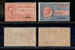 11437 COLONIE - LIBIA - 1915 - Espressi (1/2) - Serie Completa Di 2 Valori - Nuovi Con Gomma (120) - Autres & Non Classés
