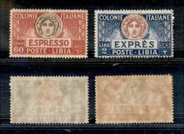 11445 COLONIE - LIBIA - 1923 - Espressi Turrita (7/8) - Serie Completa Di 2 Valori - Gomma Integra (75) - Autres & Non Classés