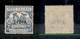 11448 COLONIE - LIBIA - 1929 - 10 Cent Recapito (2) - Ottimamente Centrato - Nuovo Con Gomma (100) - Autres & Non Classés