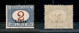 11462 COLONIE - LIBIA - 1915 - 2 Lire Segnatasse (3) - Nuovo Con Gomma (90) - Autres & Non Classés