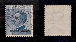 11478 COLONIE - OLTRE GIUBA - 1925 - 25 Cent Michetti Soprastampato (7) - Usato (30) - Autres & Non Classés