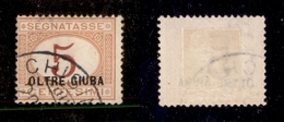11505 COLONIE - OLTRE GIUBA - 1925 - 5 Cent Segnatasse Soprastampato (1) - Usato (35) - Autres & Non Classés