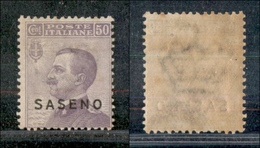 11515 COLONIE - SASENO - 1923 - 50 Cent Michetti Soprastampato (6) - Gomma Integra (175) - Autres & Non Classés