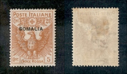 11544 COLONIE - SOMALIA - 1916 - 20 Cent + 5 Cent Croce Rossa (22) - Nuovo Con Gomma (35) - Autres & Non Classés