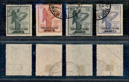 11553 COLONIE - SOMALIA - 1922 - Vittoria Soprastampati (30/33) - Serie Completa Di 4 Valori - Usati (45) - Autres & Non Classés