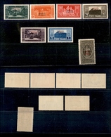 11576 COLONIE - SOMALIA - 1929 - Montecassino (123/129) - Serie Completa - Gomma Integra (10+2 Lire Dentino Corto) - Autres & Non Classés