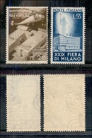 11647 REPUBBLICA - 1951 - XXIX Fiera Di Milano (657/658) - Serie Completa Di 2 Valori - Gomma Integra (125) - Autres & Non Classés