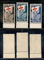 11648 REPUBBLICA - 1951 - Ginnici (661/663) - Serie Completa Di 3 Valori - Gomma Integra (120) - Other & Unclassified