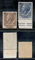 11650 REPUBBLICA - 1954 - Siracusana (747/748) - Serie Completa Di 2 Valori - Nuovi Con Gomma Originale Integra (180) - Autres & Non Classés