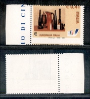 11654 REPUBBLICA - 2003 - 0,40 Euro (2706) Con Stampa E Dentellatura Spostate - Gomma Integra - Autres & Non Classés
