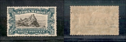 11745 SAN MARINO - 1918 - 1 Lira + 5 Cent Pro Combattenti (60) - Gomma Integra (65) - Autres & Non Classés