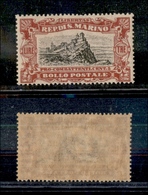 11747 SAN MARINO - 1918 - 3 Lire + 5 Cent Pro Combattenti (62) - Gomma Integra (55) - Autres & Non Classés