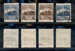 11762 SAN MARINO - 1926 - Veduta Soprastampati (119/122) - Serie Completa Di 4 Valori - Usati (20) - Autres & Non Classés