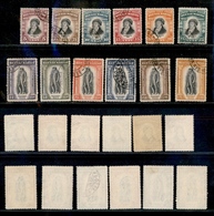 11787 SAN MARINO - 1935 - Merchiorre Delfico (193/204) - Serie Completa Di 12 Valori - Usati (300) - Autres & Non Classés