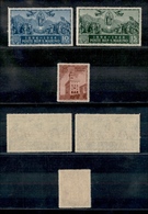 11796 SAN MARINO - 1945 - Palazzo Del Governo (278 ABC) - Serie Completa Di 3 Valori - Gomma Integra (130) - Autres & Non Classés