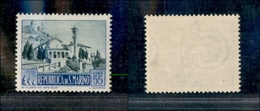 11820 SAN MARINO - 1949/1950 - 55 Lire Paesaggi (353A) - Gomma Integra (180) - Autres & Non Classés
