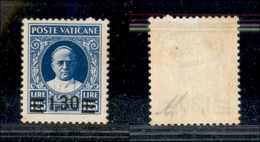 11896 VATICANO - 1934 - 1,30 Lire Su 1,25 (36) - Diena (250) - Sonstige & Ohne Zuordnung