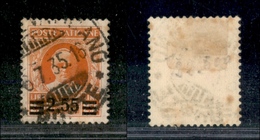 11898 VATICANO - 1934 - 2,55 Lire Su 2,50 (38) (350) - Altri & Non Classificati