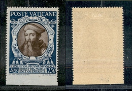 11909 VATICANO - 1946 - 2,50 Lire Concilio (117e) - Non Dentellato In Basso - Nuovo Con Gomma - Andere & Zonder Classificatie