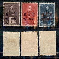 11956 ESTERO - BELGIO - BELGIO - 1930 - 100 Anni D'indipendenza Soprastampati (288/290) - Serie Completa Di 3 Valori - N - Autres & Non Classés