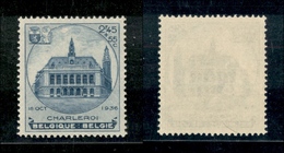 11961 ESTERO - BELGIO - BELGIO - 1936 - 2,45 Franchi + 55 Cent Mostra Filatelica Charleroi (433) - Nuovo Con Gomma (60) - Autres & Non Classés