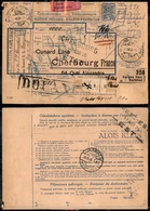 11975 ESTERO - CECOSLOVACCHIA - CECOSLOVACCHIA - 1926 - Bollettino Pacchi Per 50 Haleru Da Karlsbad A Cherbourg Del 11.8 - Autres & Non Classés