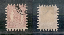 12007 ESTERO - FINLANDIA - FINLANDIA - 1866/1870 - 40 P Stemma (9) - Perforato III Tipo - Usato (140) - Other & Unclassified