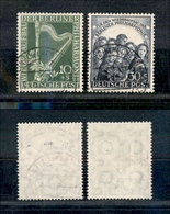 12071 ESTERO - GERMANIA - GERMANIA - Berlino - 1950 - Berliner Philarmonie (72/73) - Serie Completa Di 2 Valori - Usati  - Autres & Non Classés