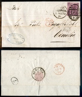 12096 ESTERO - GRAN BRETAGNA - GRAN BRETAGNA - 6 Pence (30 - Tav.9) - Lettera Da Liverpool A Venezia Del 5.11.70 - Autres & Non Classés