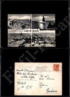 12247 Cartoline - Paesaggistiche - Veneto - Lido Di Jesolo (VE) - 4 Immagini - 23.8.1956 FG - Other & Unclassified