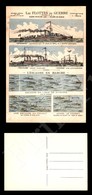 12257 Cartoline - Marina - Les Flottes De Guerre - Tavola N. 2 - Nuova - Formato Grande - Other & Unclassified