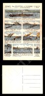 12262 Cartoline - Marina - Les Flottes De Guerre - Tavola N. 7 - Sott'acqua - Nuova - Formato Grande - Autres & Non Classés