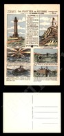 12263 Cartoline - Marina - Les Flottes De Guerre - Tavola N. 8- Nuova - Formato Grande - Other & Unclassified