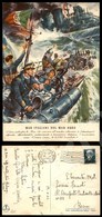 12303 Cartoline - Militari - Mas Italiani Nel Mar Nero, Ill. Bertoletti, 21.4.1943 - Autres & Non Classés